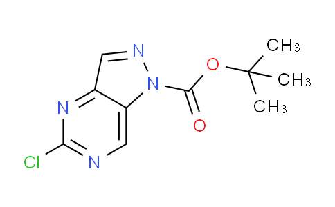CAS No. 1934697-96-7, tert-Butyl 5-chloro-1H-pyrazolo[4,3-d]pyrimidine-1-carboxylate