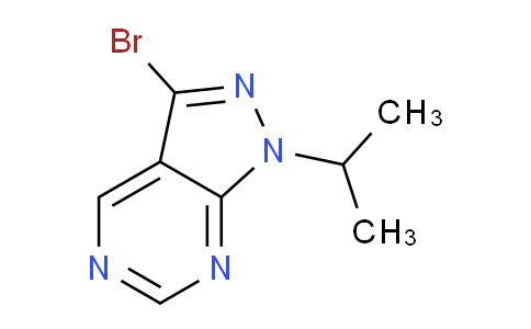 CAS No. 1781756-62-4, 3-Bromo-1-isopropyl-1H-pyrazolo[3,4-d]pyrimidine
