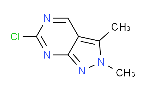 CAS No. 1935641-38-5, 6-Chloro-2,3-dimethyl-2H-pyrazolo[3,4-d]pyrimidine