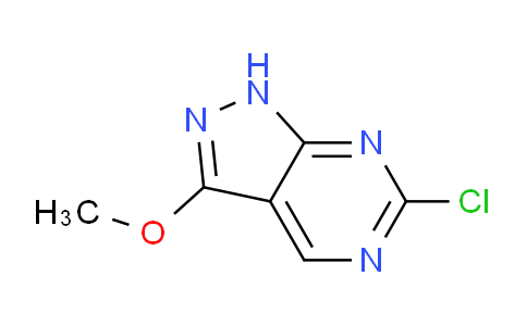 CAS No. 1936297-45-8, 6-Chloro-3-methoxy-1H-pyrazolo[3,4-d]pyrimidine