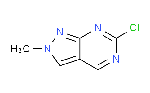 CAS No. 1935489-06-7, 6-Chloro-2-methyl-2H-pyrazolo[3,4-d]pyrimidine