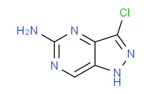 CAS No. 1935950-46-1, 3-Chloro-1H-pyrazolo[4,3-d]pyrimidin-5-amine