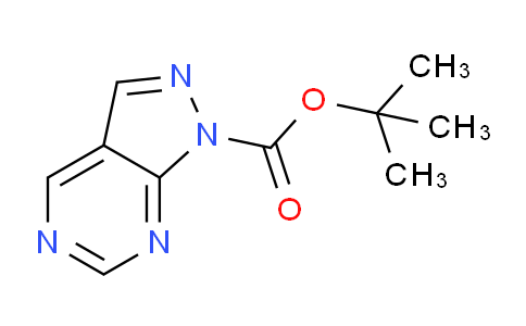 CAS No. 1823237-11-1, tert-Butyl 1H-pyrazolo[3,4-d]pyrimidine-1-carboxylate
