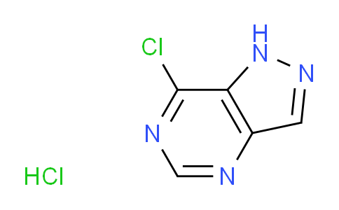 CAS No. 2307734-21-8, 7-Chloro-1H-pyrazolo[4,3-d]pyrimidine hydrochloride