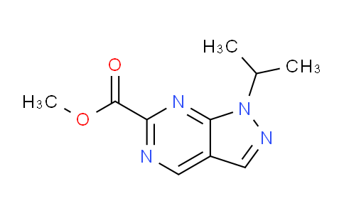 CAS No. 2060594-38-7, methyl 1-isopropylpyrazolo[3,4-d]pyrimidine-6-carboxylate