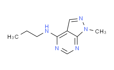 CAS No. 116035-75-7, 1-methyl-N-propyl-1H-pyrazolo[3,4-d]pyrimidin-4-amine