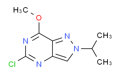 CAS No. 2445846-20-6, 5-chloro-2-isopropyl-7-methoxy-pyrazolo[4,3-d]pyrimidine