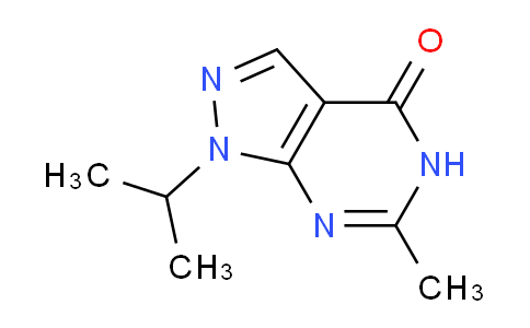 CAS No. 5494-83-7, 6-methyl-1-(propan-2-yl)-1H,4H,5H-pyrazolo[3,4-d]pyrimidin-4-one