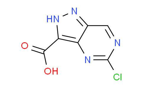 CAS No. 1520692-02-7, 5-chloro-2H-pyrazolo[4,3-d]pyrimidine-3-carboxylic acid