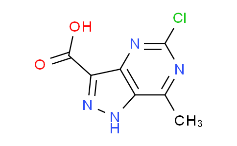 CAS No. 1511590-31-0, 5-chloro-7-methyl-1H-pyrazolo[4,3-d]pyrimidine-3-carboxylic acid