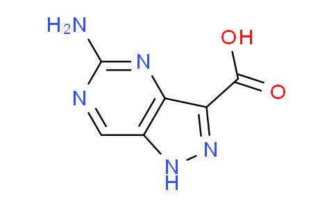 CAS No. 1513232-64-8, 5-amino-1H-pyrazolo[4,3-d]pyrimidine-3-carboxylic acid