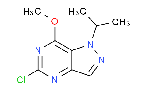 CAS No. 2445846-16-0, 5-chloro-1-isopropyl-7-methoxy-pyrazolo[4,3-d]pyrimidine
