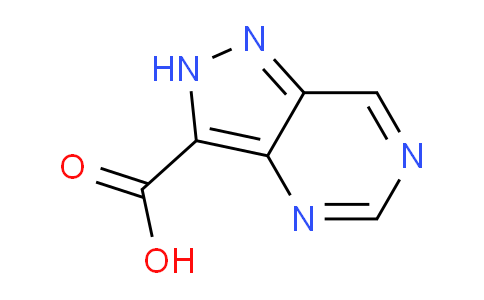 CAS No. 1369235-47-1, 2H-pyrazolo[4,3-d]pyrimidine-3-carboxylic acid