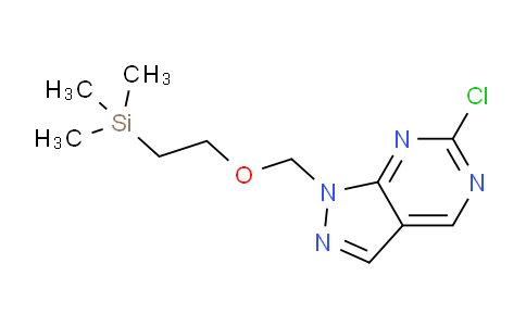 CAS No. 2230521-64-7, 2-[(6-chloropyrazolo[3,4-d]pyrimidin-1-yl)methoxy]ethyl-trimethyl-silane