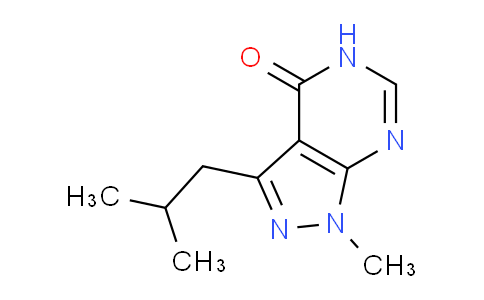 CAS No. 1245643-15-5, 3-isobutyl-1-methyl-1,5-dihydro-4H-pyrazolo[3,4-d]pyrimidin-4-one