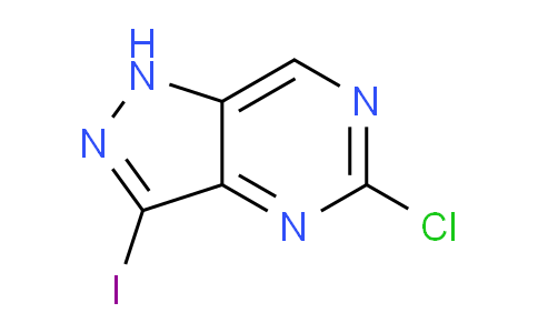 CAS No. 1622290-26-9, 5-Chloro-3-iodo-1H-pyrazolo[4,3-d]pyrimidine