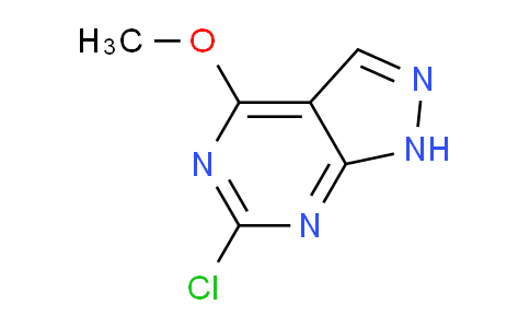CAS No. 98138-75-1, 6-Chloro-4-methoxy-1H-pyrazolo[3,4-d]pyrimidine