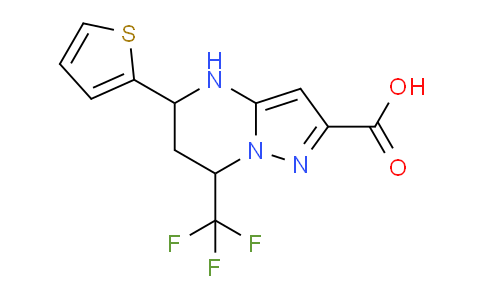 DY778855 | 312935-04-9 | 5-(Thiophen-2-yl)-7-(trifluoromethyl)-4,5,6,7-tetrahydropyrazolo[1,5-a]pyrimidine-2-carboxylic acid