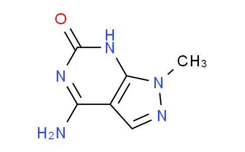 CAS No. 500282-71-3, 4-Amino-1-methyl-1H-pyrazolo[3,4-d]pyrimidin-6(7H)-one