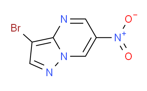 CAS No. 80772-96-9, 3-Bromo-6-nitropyrazolo[1,5-a]pyrimidine