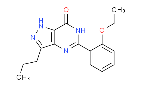 CAS No. 139756-30-2, 5-(2-Ethoxyphenyl)-3-propyl-1H-pyrazolo[4,3-d]pyrimidin-7(6H)-one