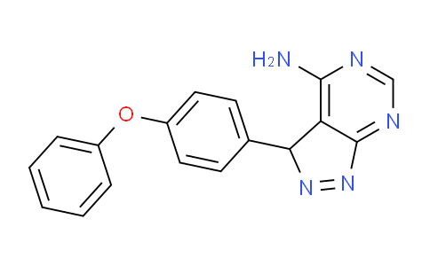 CAS No. 1065473-78-0, 3-(4-Phenoxyphenyl)-3H-pyrazolo[3,4-d]pyrimidin-4-amine