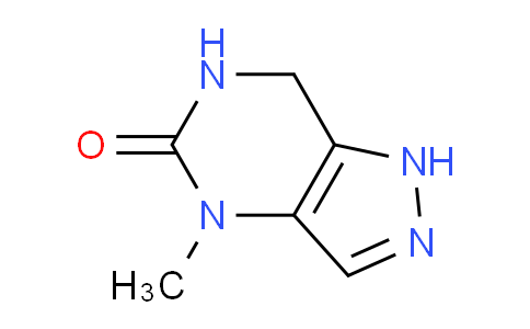CAS No. 135376-98-6, 4-Methyl-6,7-dihydro-1H-pyrazolo[4,3-d]pyrimidin-5(4H)-one