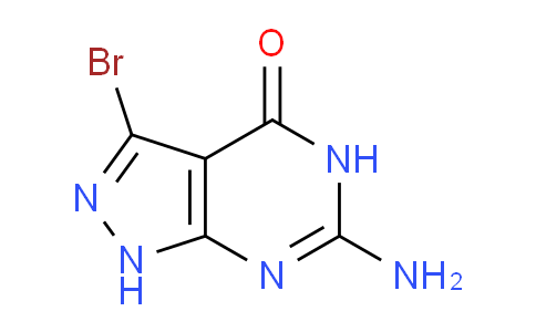 CAS No. 96575-35-8, 6-Amino-3-bromo-1H-pyrazolo[3,4-d]pyrimidin-4(5H)-one