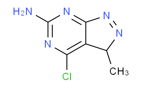 CAS No. 848697-06-3, 4-Chloro-3-methyl-3H-pyrazolo[3,4-d]pyrimidin-6-amine