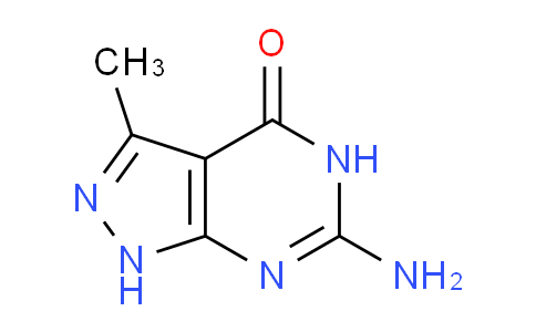 CAS No. 1369146-72-4, 6-Amino-3-methyl-1H-pyrazolo[3,4-d]pyrimidin-4(5H)-one