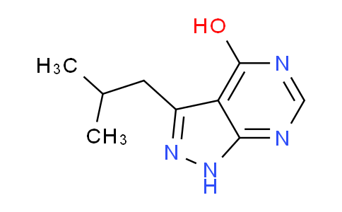 CAS No. 1233025-19-8, 3-Isobutyl-1H-pyrazolo[3,4-d]pyrimidin-4-ol