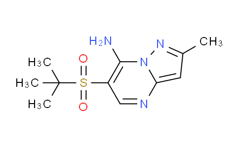 DY778916 | 519056-49-6 | 6-(tert-Butylsulfonyl)-2-methylpyrazolo[1,5-a]pyrimidin-7-amine