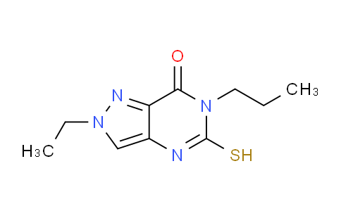 CAS No. 832740-57-5, 2-Ethyl-5-mercapto-6-propyl-2H-pyrazolo[4,3-d]pyrimidin-7(6H)-one
