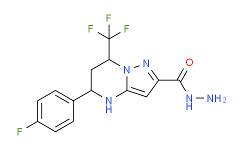 DY778941 | 832737-90-3 | 5-(4-Fluorophenyl)-7-(trifluoromethyl)-4,5,6,7-tetrahydropyrazolo[1,5-a]pyrimidine-2-carbohydrazide