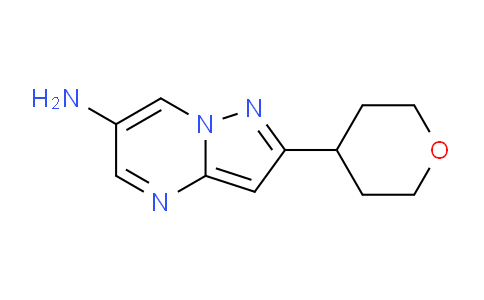CAS No. 1478676-26-4, 2-(Tetrahydro-2H-pyran-4-yl)pyrazolo[1,5-a]pyrimidin-6-amine