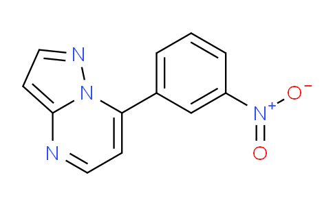 CAS No. 832740-68-8, 7-(3-Nitrophenyl)pyrazolo[1,5-a]pyrimidine