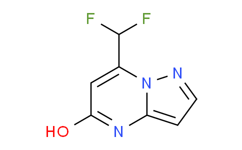 CAS No. 932162-74-8, 7-(Difluoromethyl)pyrazolo[1,5-a]pyrimidin-5-ol