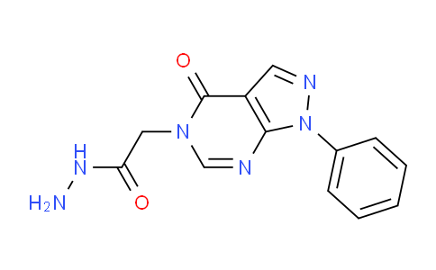 CAS No. 656831-86-6, 2-(4-Oxo-1-phenyl-1H-pyrazolo[3,4-d]pyrimidin-5(4H)-yl)acetohydrazide