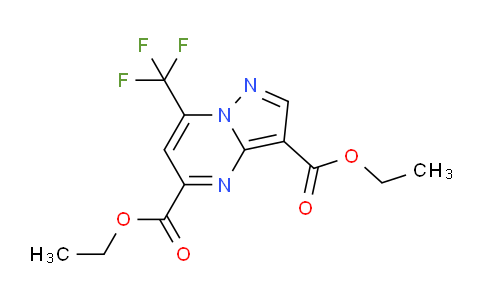 CAS No. 937601-37-1, Diethyl 7-(trifluoromethyl)pyrazolo[1,5-a]pyrimidine-3,5-dicarboxylate