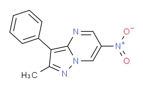 CAS No. 932162-86-2, 2-Methyl-6-nitro-3-phenylpyrazolo[1,5-a]pyrimidine