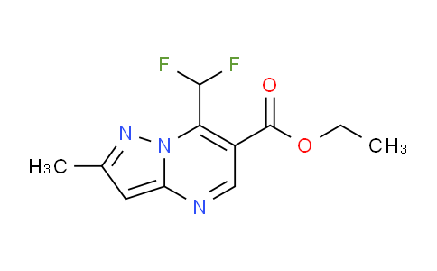 DY778997 | 1160246-37-6 | Ethyl 7-(difluoromethyl)-2-methylpyrazolo[1,5-a]pyrimidine-6-carboxylate