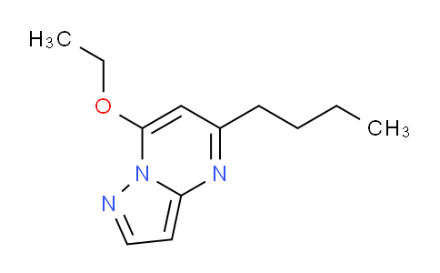 CAS No. 189018-32-4, 5-Butyl-7-ethoxypyrazolo[1,5-a]pyrimidine