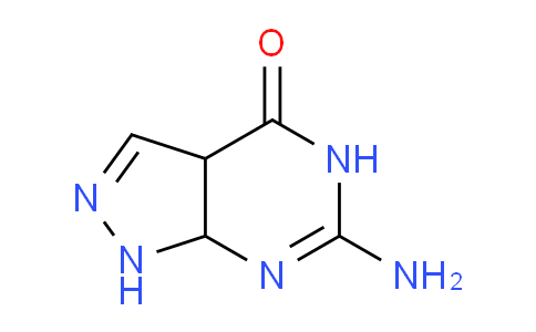 CAS No. 337963-42-5, 6-Amino-5,7a-dihydro-1H-pyrazolo[3,4-d]pyrimidin-4(3aH)-one