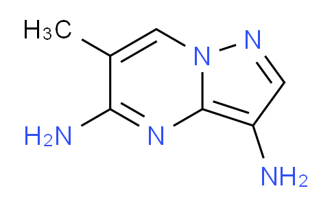 CAS No. 357272-72-1, 6-Methylpyrazolo[1,5-a]pyrimidine-3,5-diamine