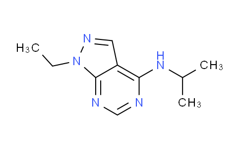 CAS No. 404363-83-3, 1-Ethyl-N-isopropyl-1H-pyrazolo[3,4-d]pyrimidin-4-amine