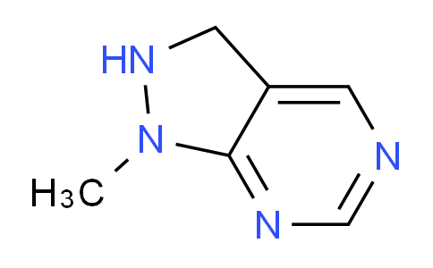 CAS No. 500315-97-9, 1-Methyl-2,3-dihydro-1H-pyrazolo[3,4-d]pyrimidine