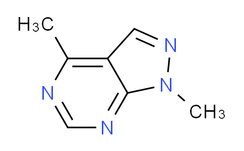 CAS No. 53645-62-8, 1,4-Dimethyl-1H-pyrazolo[3,4-d]pyrimidine