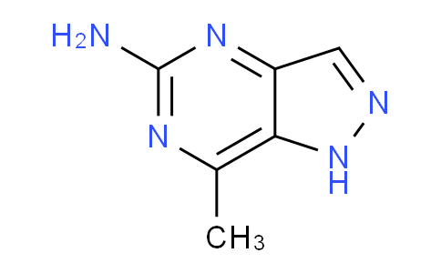CAS No. 63019-49-8, 7-Methyl-1H-pyrazolo[4,3-d]pyrimidin-5-amine