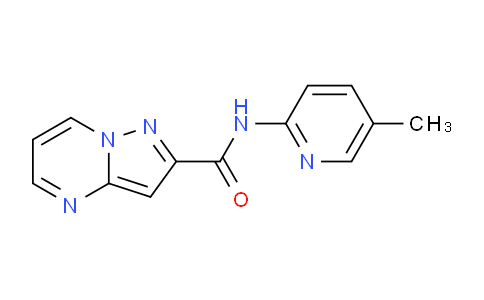 CAS No. 678984-00-4, N-(5-Methylpyridin-2-yl)pyrazolo[1,5-a]pyrimidine-2-carboxamide