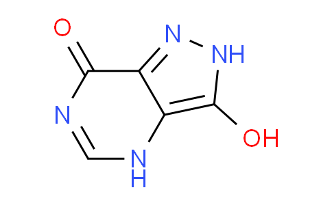 CAS No. 70015-70-2, 3-Hydroxy-2H-pyrazolo[4,3-d]pyrimidin-7(4H)-one